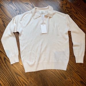 NWT Wilfred Clara Sweater, Size 2XS, Cream